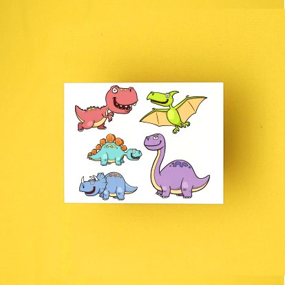 Jual POTATOO Set Dinosaurus Temporary Tatto Sticker | Shopee Indonesia