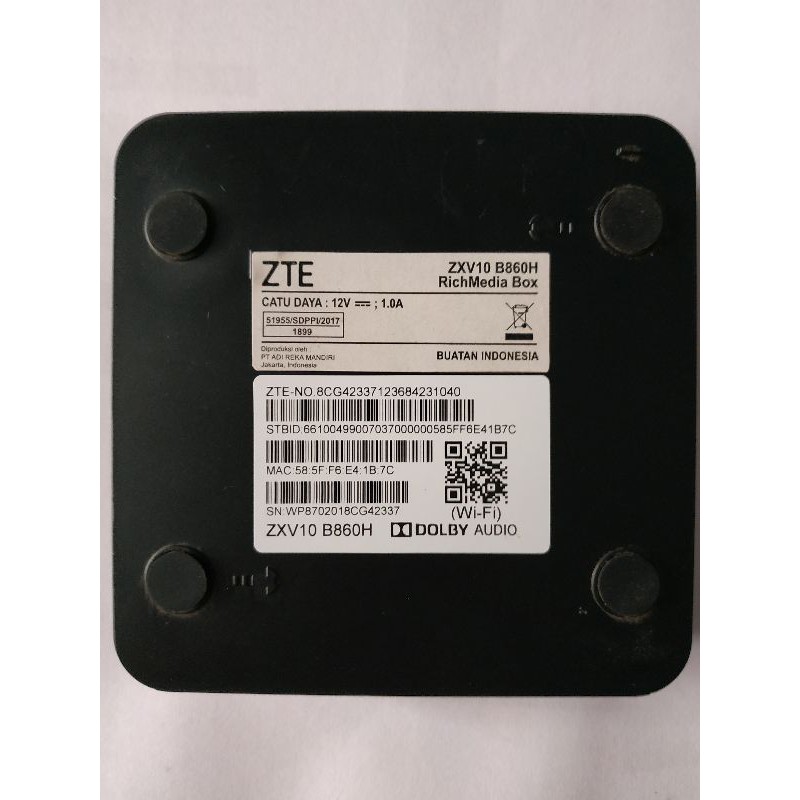 Jual TV Box ZTE ZXV10 B860H (lock) | Shopee Indonesia