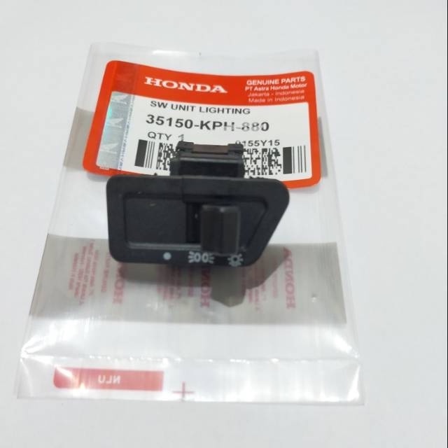 Jual Tombol Lampu On Off Beat Supra X 125 Karisma Supra Fit New Shogun ...