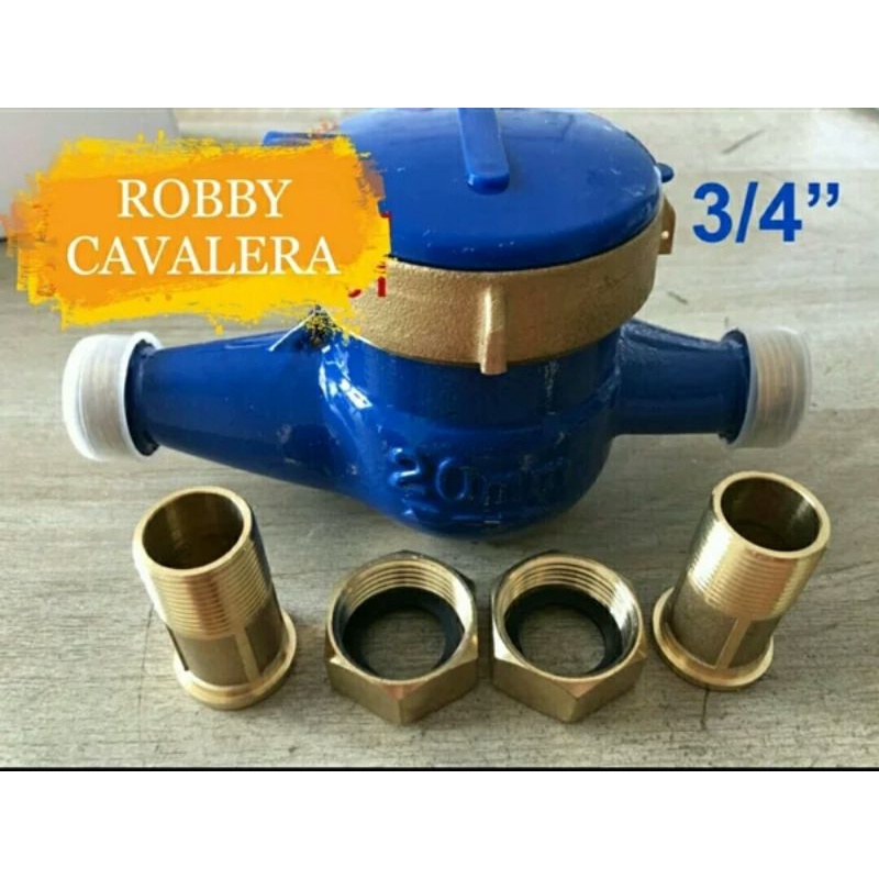 Jual Meteran Air Watermeter Water Meter 3/4