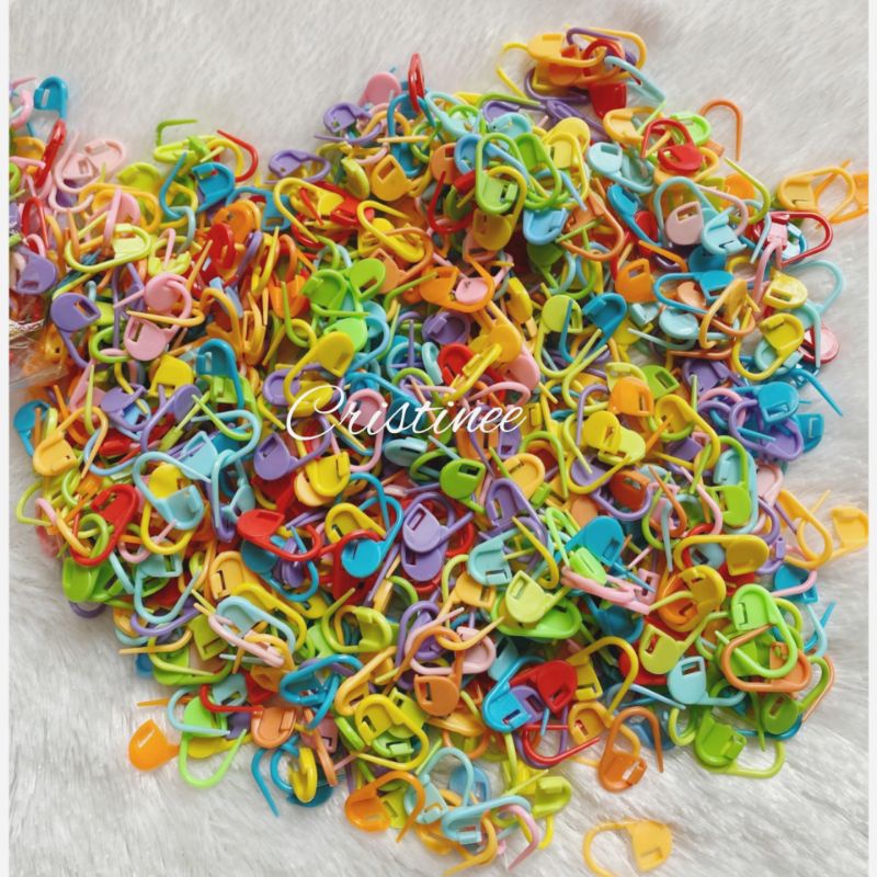 Jual PROMO!!! stitch marker/peniti penanda rajut | Shopee Indonesia