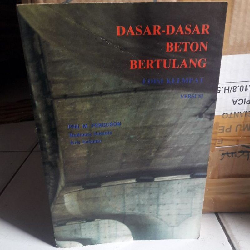 Jual BUKU ORIGINAL - DASAR-DASAR BETON BERTULANG,EDISI KEEMPAT | Shopee ...