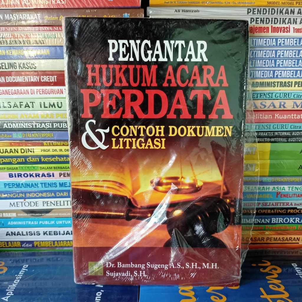 Jual Buku Pengantar Hukum Acara Perdata & Contoh Dokumen Litigasi ...