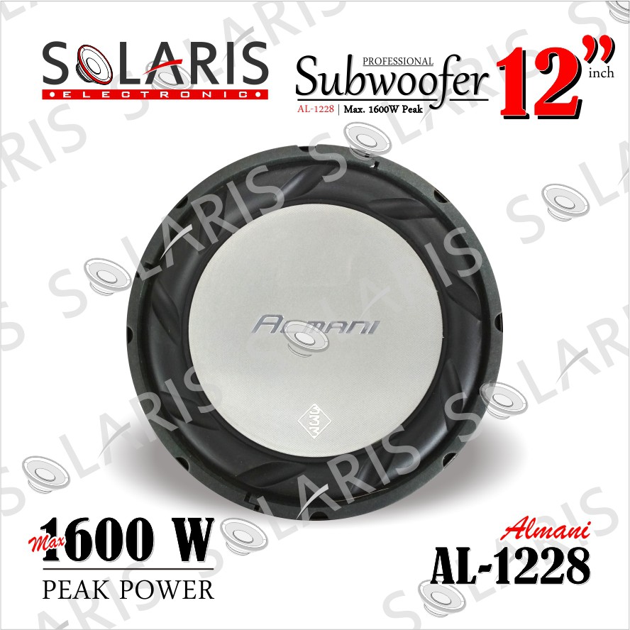 Almani subwoofer hot sale 12