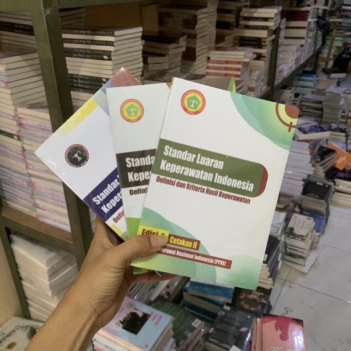 Jual Paket 3 Buku SDKI - SLKI - SIKI - Standar Keperawatan Indonesia ...