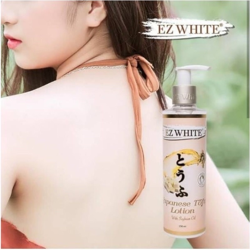 Jual EZ WHITE ORIGINAL JAPANESE TOFU Whitening Body Lotion Shopee Indonesia