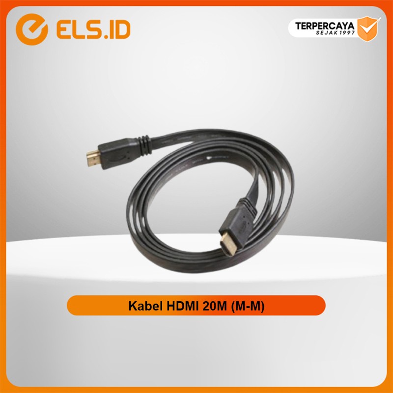 Jual Kabel HDMI 20M (M-M) (1 bl) | Shopee Indonesia