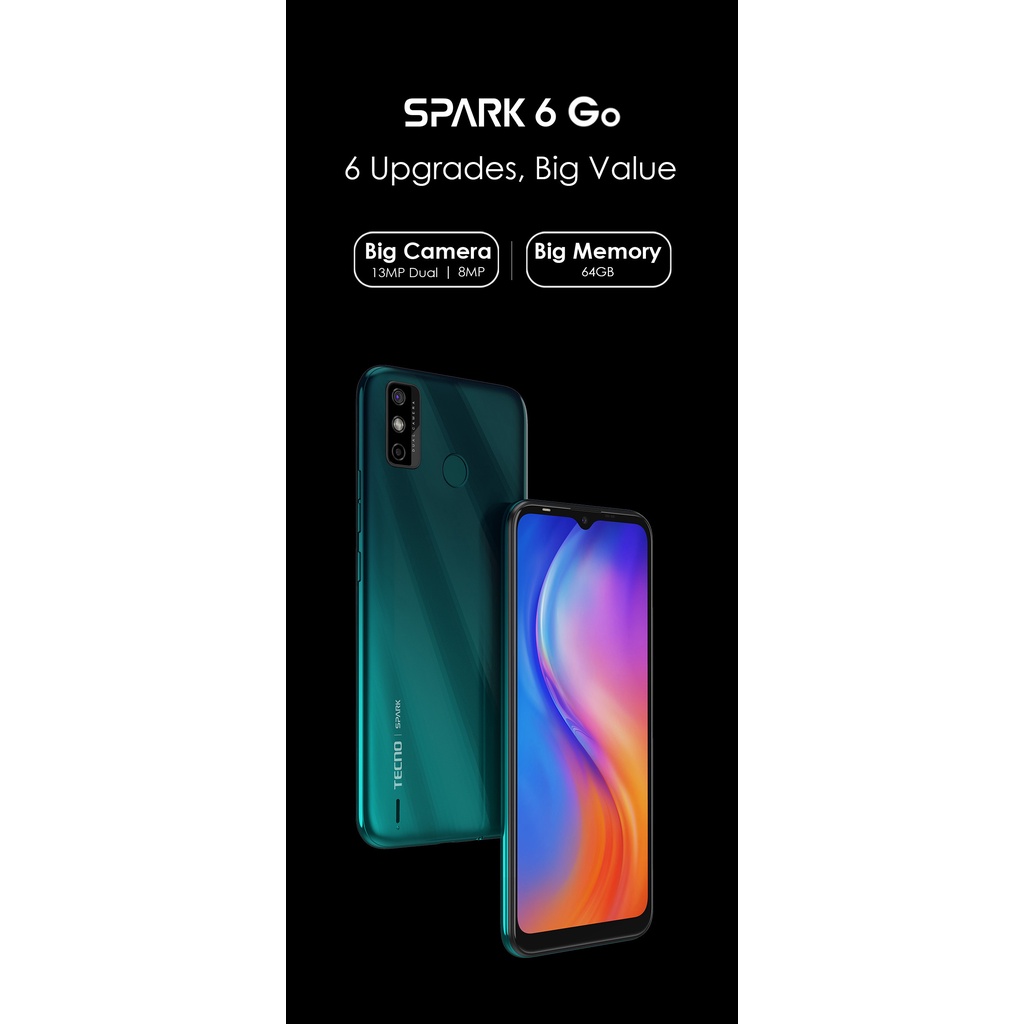 Jual tecno spark 6 GO 2/32gb | Shopee Indonesia