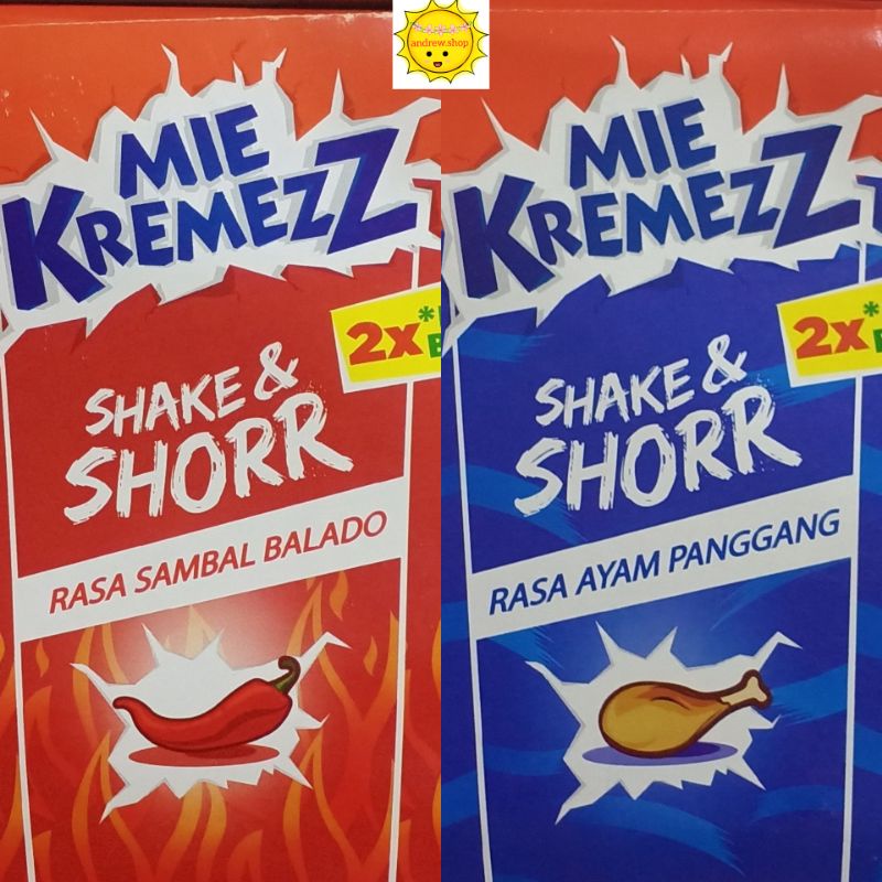 Jual Mie Kremezz Shake And Shorr 201 Shopee Indonesia 2113