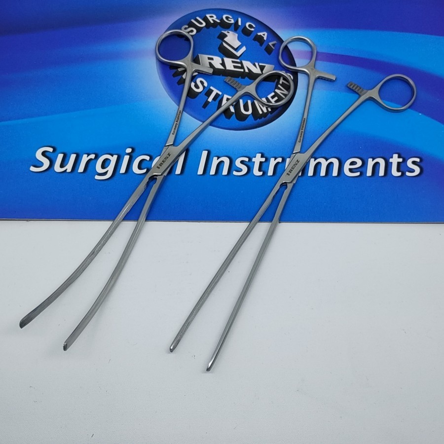 Jual Kocher Intestinal Clamp Forceps 22 cm - Renz Instruments | Shopee ...