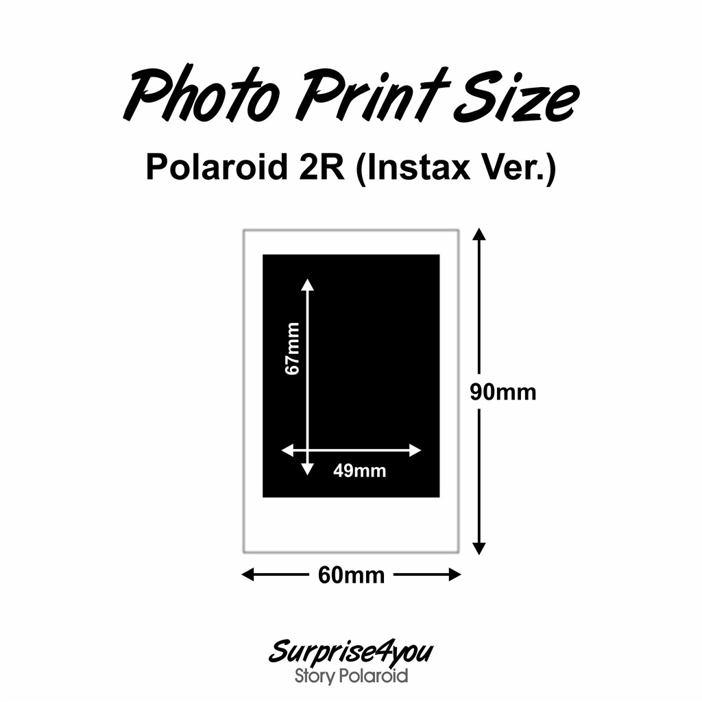 Jual Cetak Foto Polaroid 100 Foto I Shopee Indonesia 4643