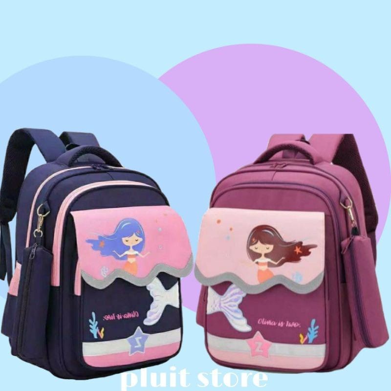 Jual Tas Ransel Sekolah Sd Smp Anak Perempuan Produk Impor Ptm-New ...