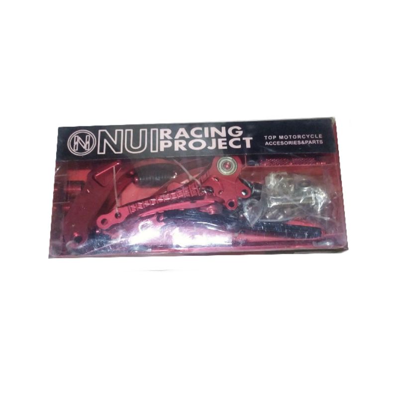 Jual footstep foot step variasi underbone nui jupiter mx new merah ...