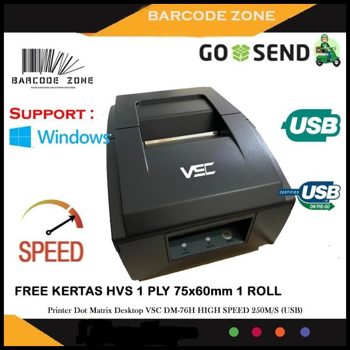 Jual Printer Kasir Dot Matrix Vsc Dm H Usb Setara Epson Tm U Hvs