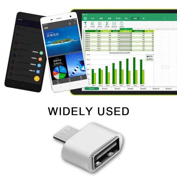 Jual OTG Type C to USB Port OTG Plug Connector | Shopee Indonesia