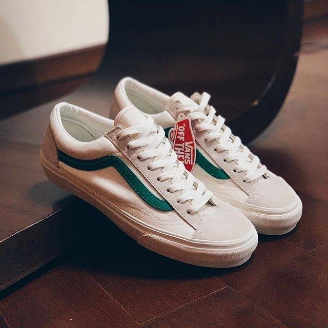 Jual Vans Style 36 Marshmallow Jolly Green 100% Original BNIB