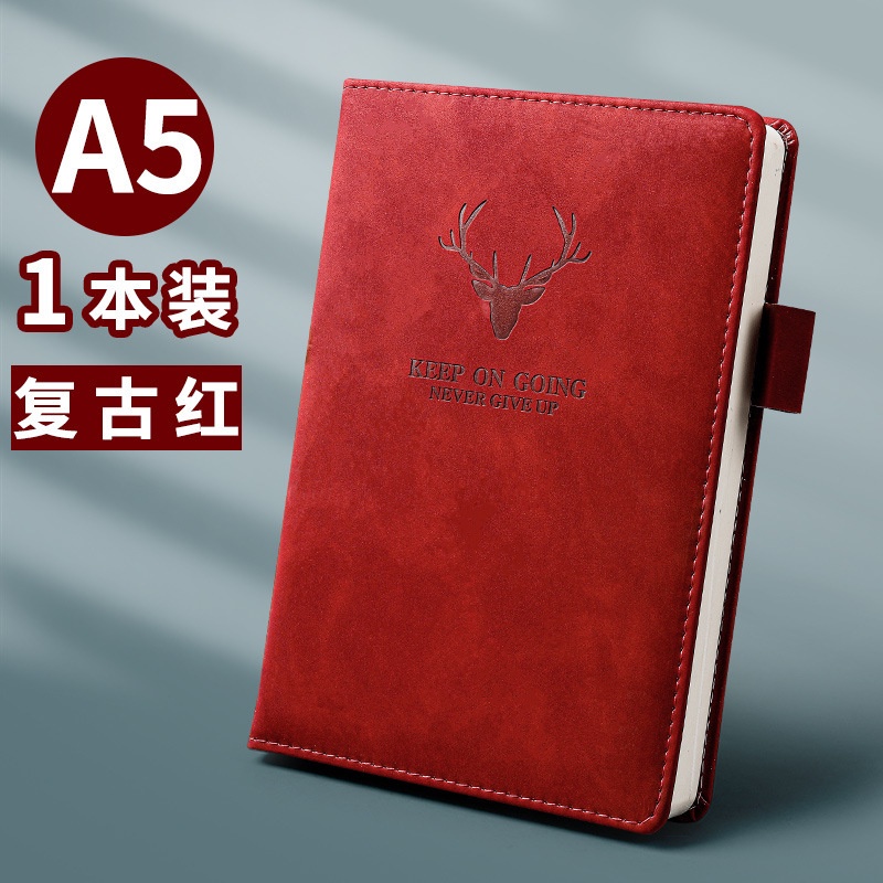 Jual Buku Catatan Kerja Premium Notebooks Cover Kulit PU A5 Jurnal ...