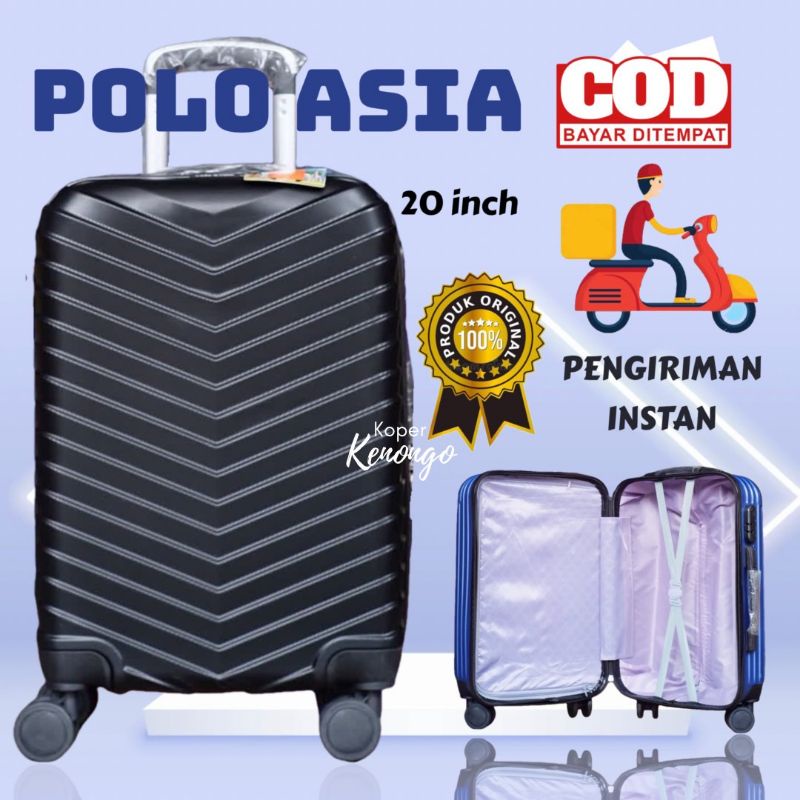 Jual Promo Koper Polo Inc Cabin Size Bisa Instan Grab Gojek Shopee