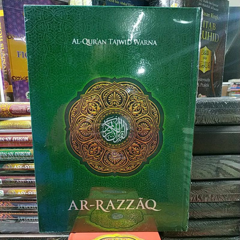 Jual Al Quran Ar Razzaq Tajwid Warna Ukuran a3 | Shopee Indonesia
