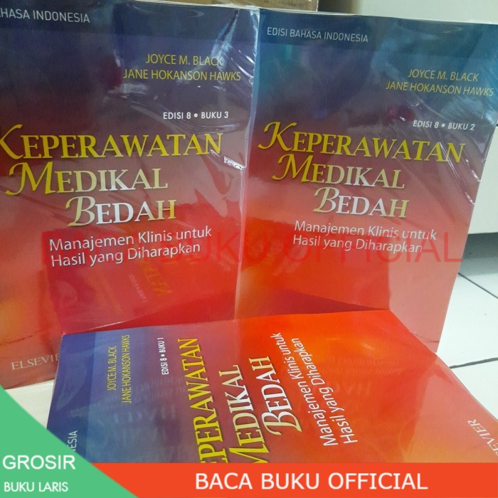 Jual Keperawatan Medikal Bedah Edisi 8 Buku 1 3 Joyce M Black Shopee