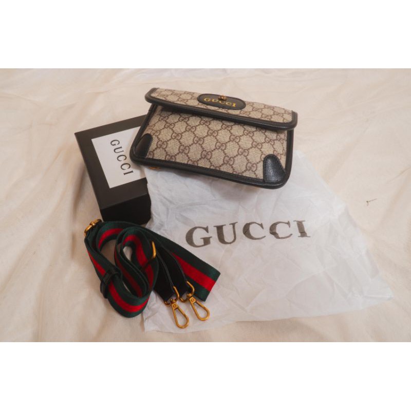 Jual Tas Selempang GUCCI Wanita (BLACK) | Shopee Indonesia