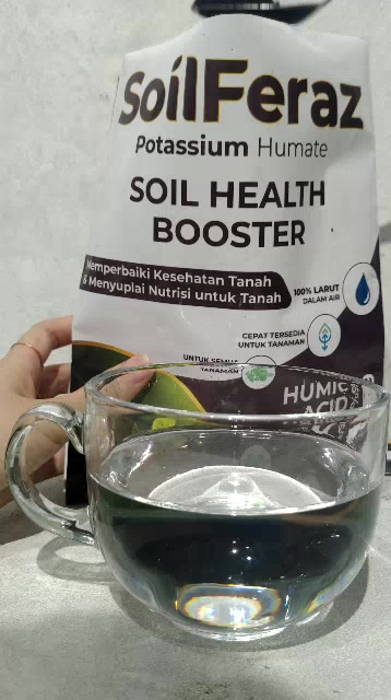 Jual SOIL FERAZ KEMASAN 1KG | ASAM HUMAT 65% + KALIUM 25% + MIKRO 10% ...