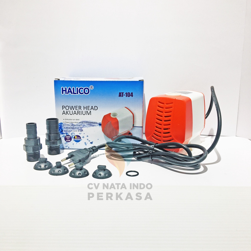 Jual Halico AT 104 Pompa Air Akuarium / Water pump / Power Head ...