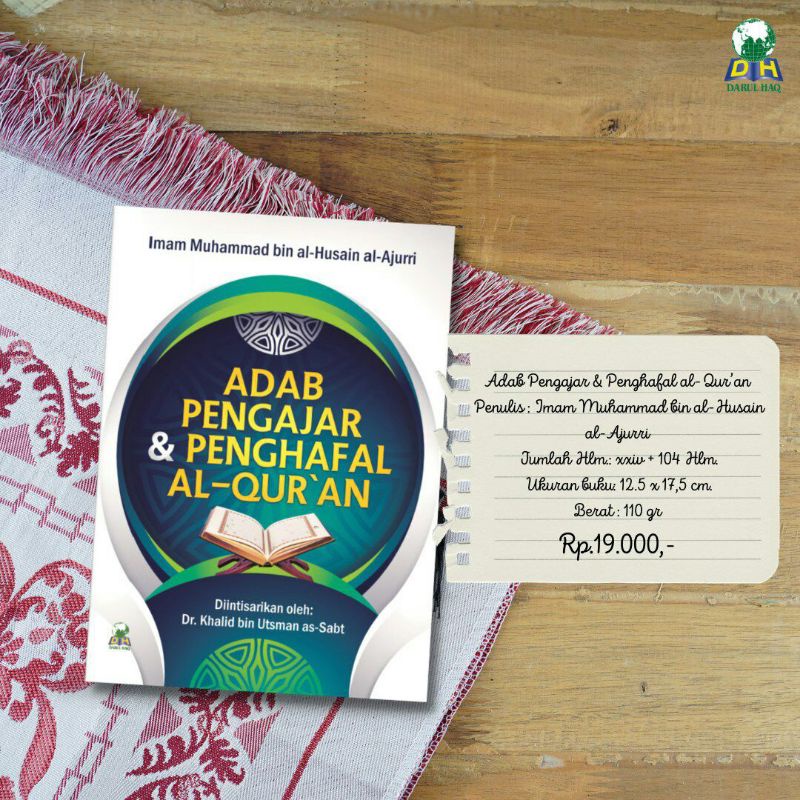 Jual Buku Islam Adab Pengajar Dan Penghafal Al Quran Shopee Indonesia