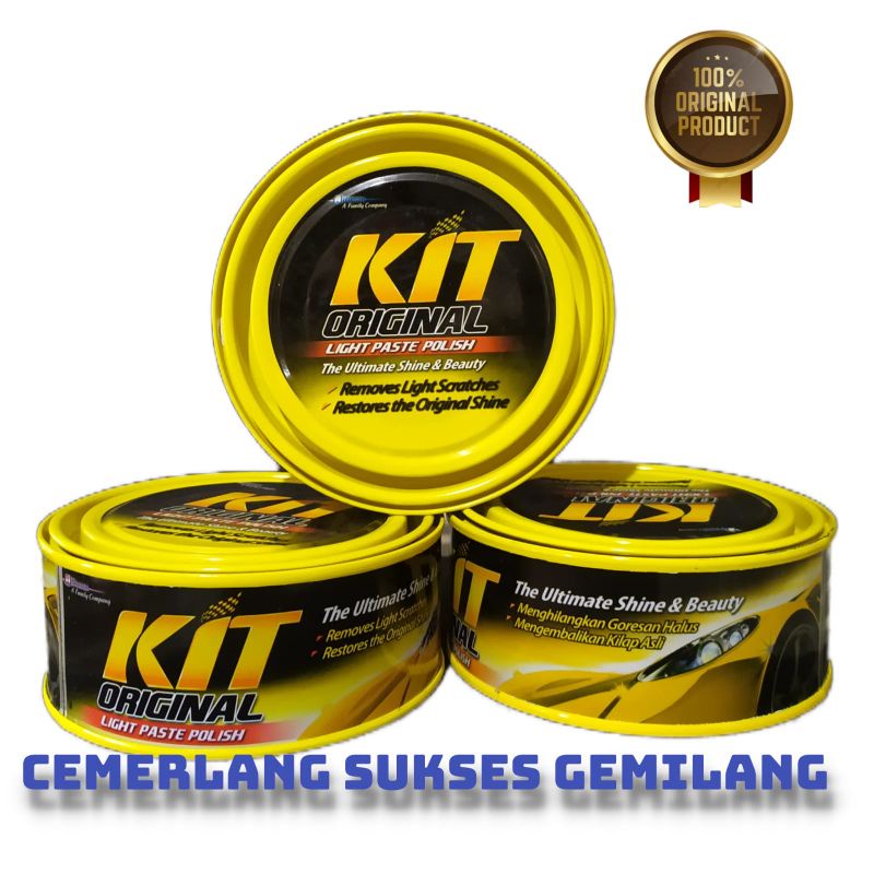 Jual kit original light polish 225 gram poles mobil dan motor Shopee