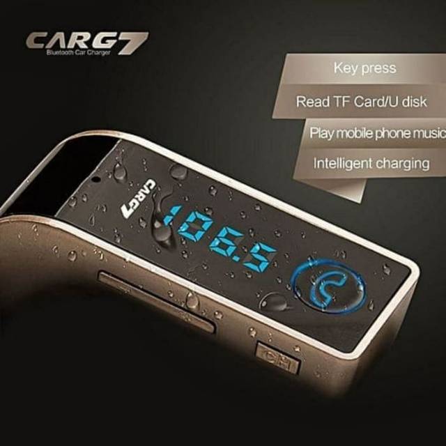 Jual CARG7 Bluetooth Car FM Transmitter Wireless Bluetooth Music