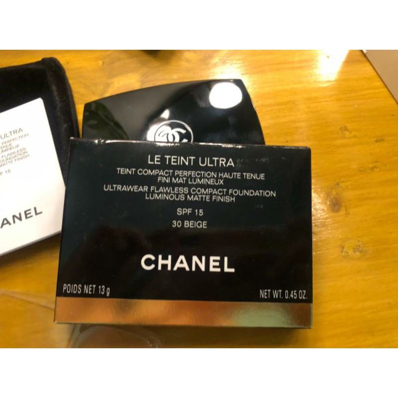 Chanel le teint ultra compact powder bedak chanel original chanel le teint  ultra tenue compact