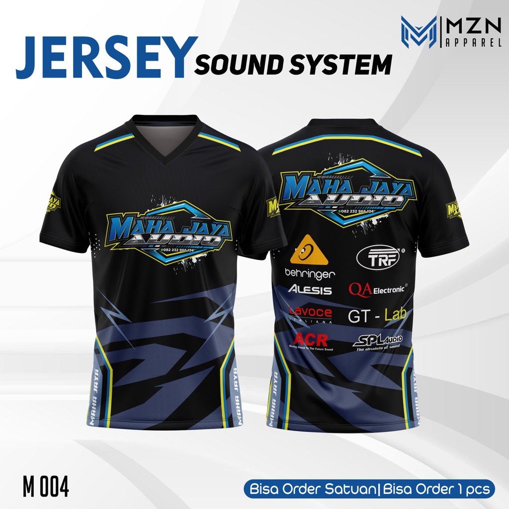 Jual [ BISA SATUAN ] JERSEY SOUND SYSTEM CUSTOM DESIGN Shopee Indonesia