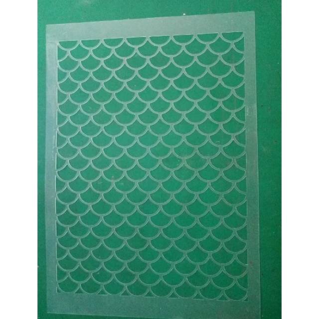 Jual Stencil airbrush motif sisik ikan | Shopee Indonesia