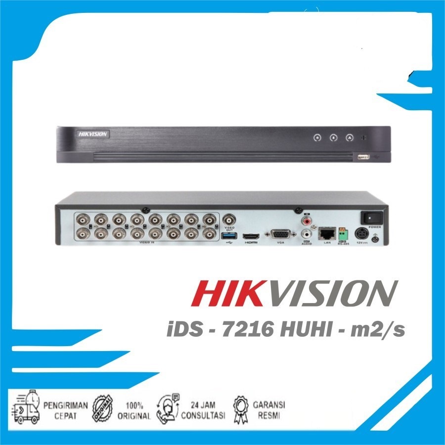 Jual dvr store hikvision 16 channel