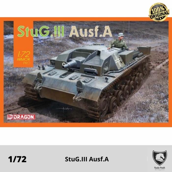 Jual Model Kits Tank Stug Iii Ausf A By Dragon 1/72 By Eastern Shopee
