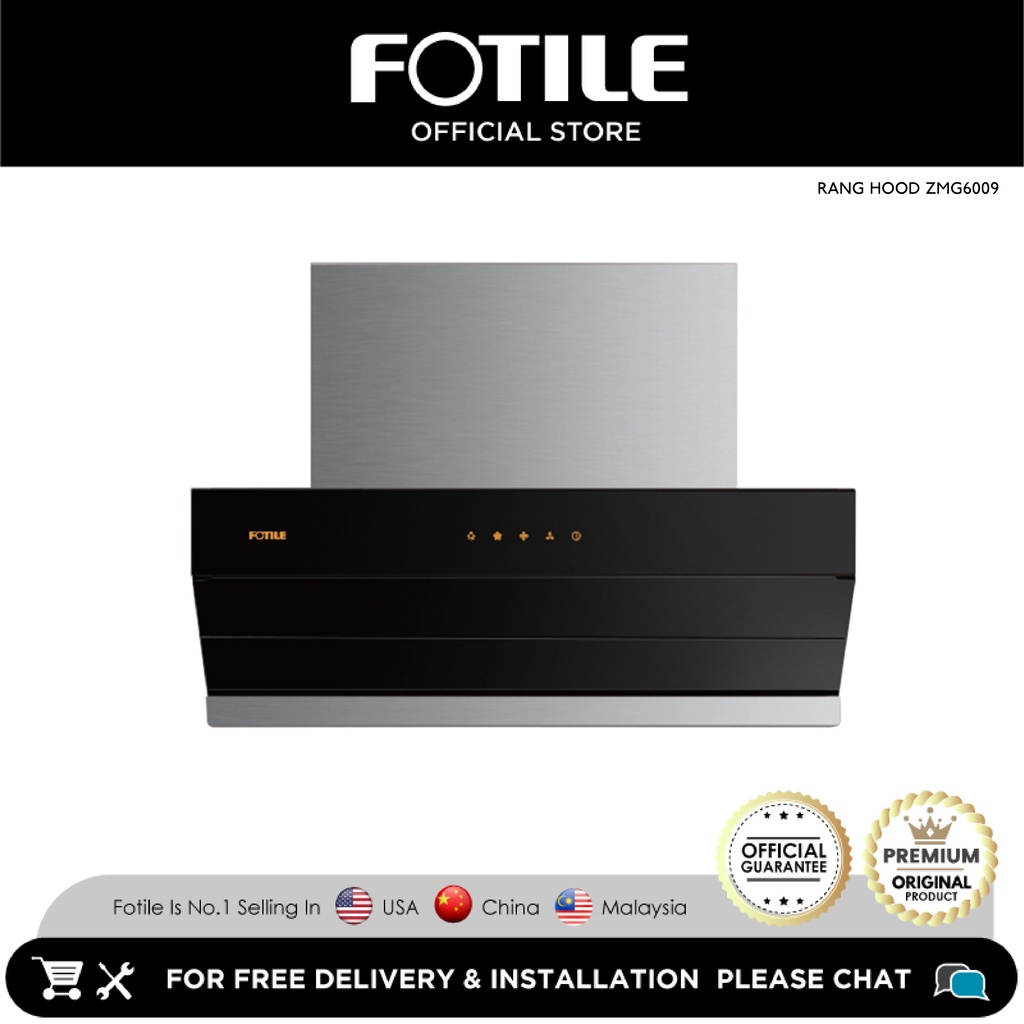 Jual FOTILE Range Hood / Penghisap Asap Dapur ZMG6009 Efficient