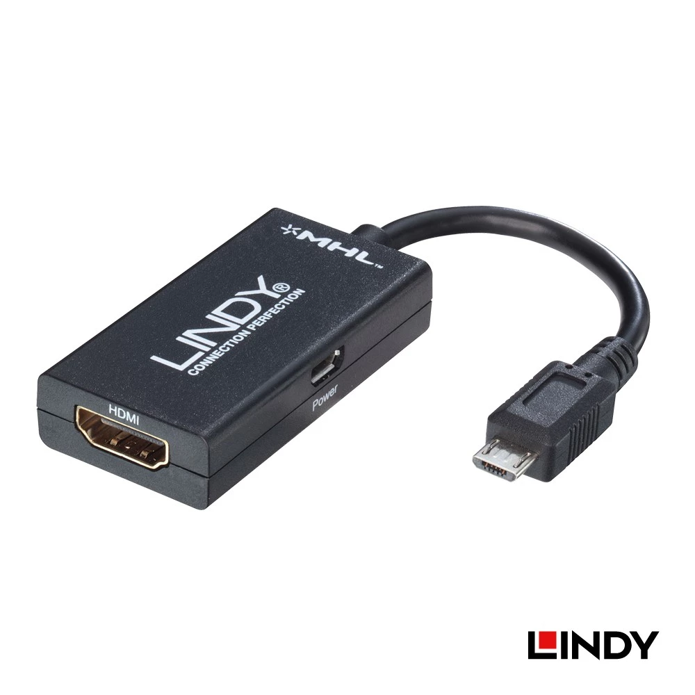 LINDY MHL 1.0 Micro USB to HDMI Active Adapter Converter Android