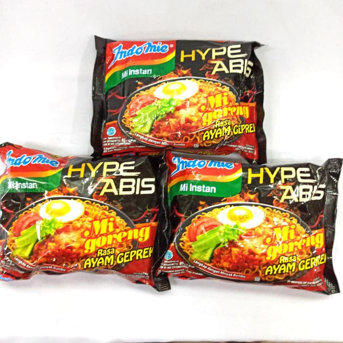 Indomie Instant Noodle Mi Goreng Rasa Ayam Geprek, 85 Gram (1 pcs