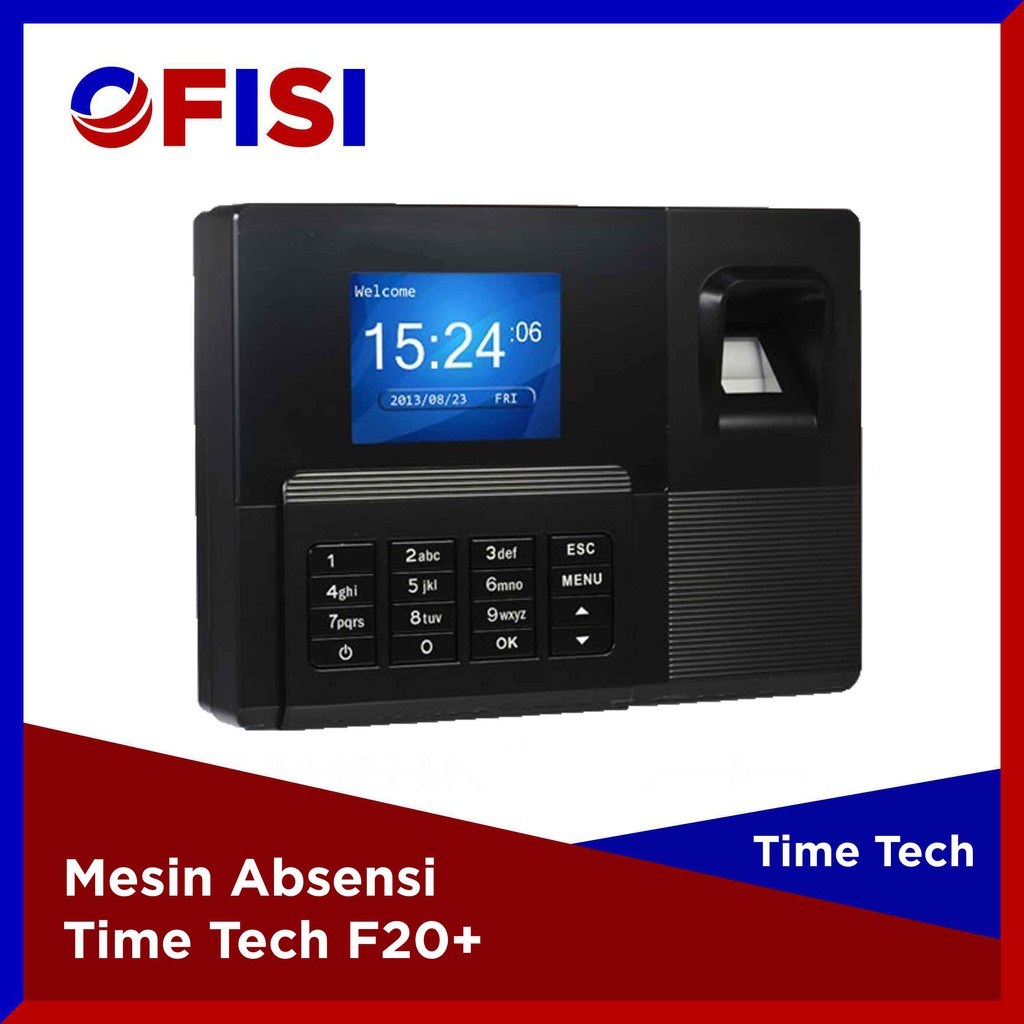 Jual Mesin Absen Time Tech F20+ | Shopee Indonesia