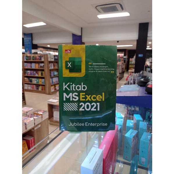 Jual Buku Kitab MS Excel 2021 - Jubilee Enterprise Original Gramedia ...