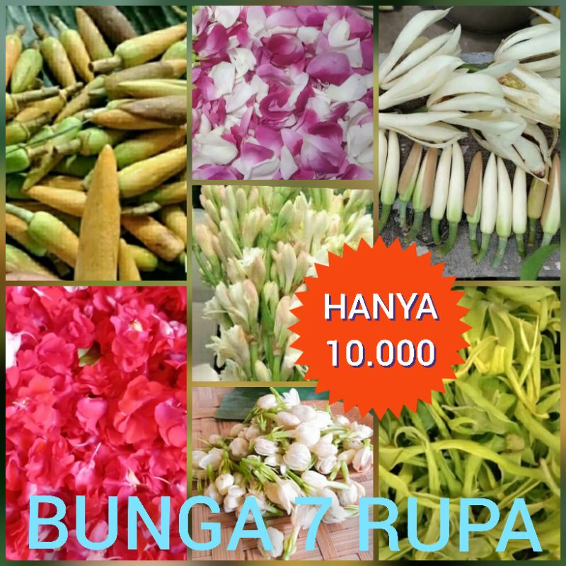 Jual kembang 7 rupa kembang wangi bunga tujuh rupa paket murah | Shopee