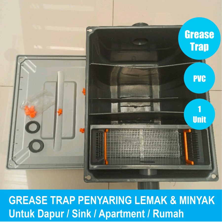 Jual Grease Trap Penyaring Lemak Dan Minyak PVC | Shopee Indonesia