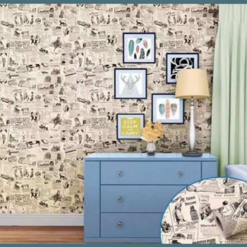 Wallpaper Dinding Kamar Koran