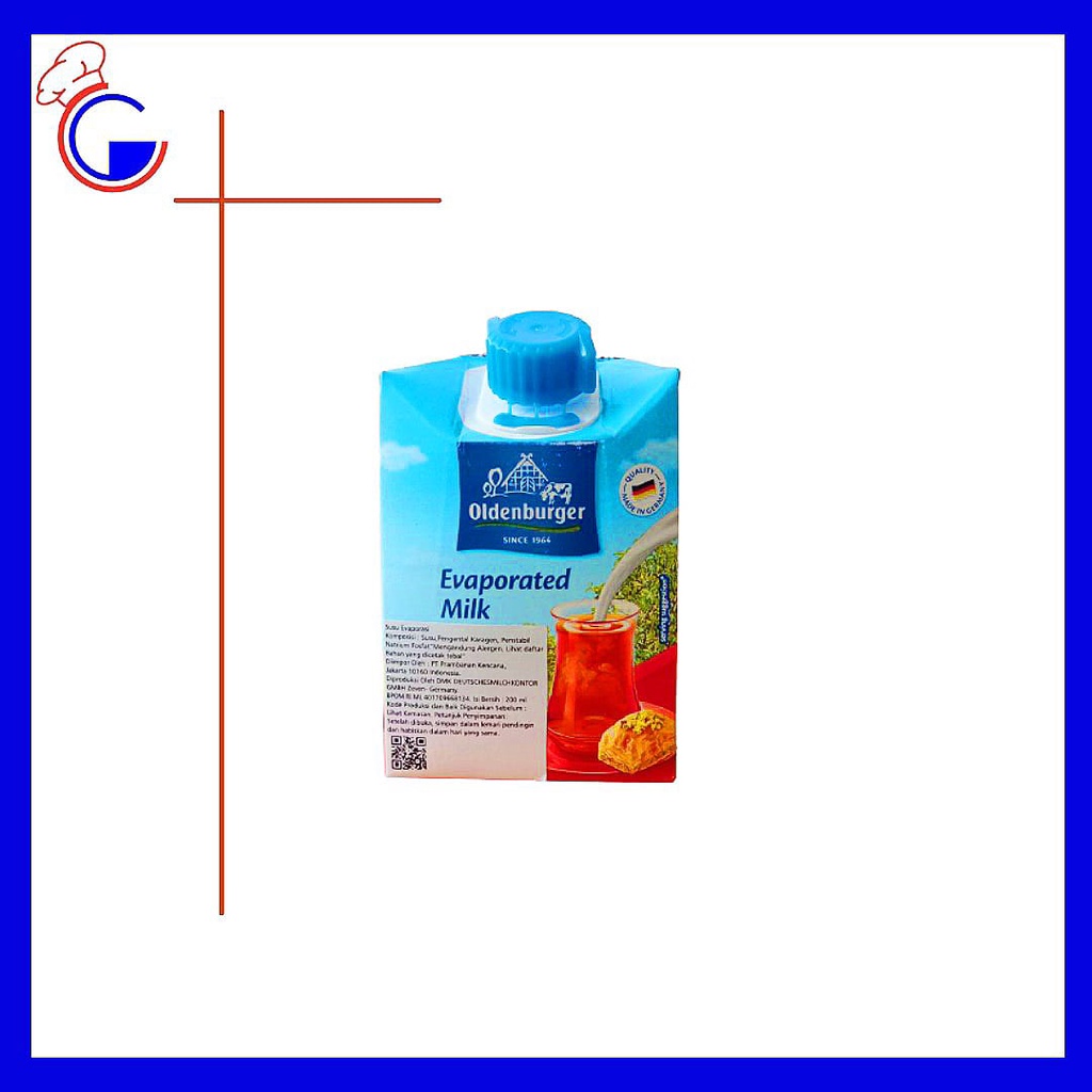 Jual Olden Burger Evaporated Milk 200 Ml Shopee Indonesia