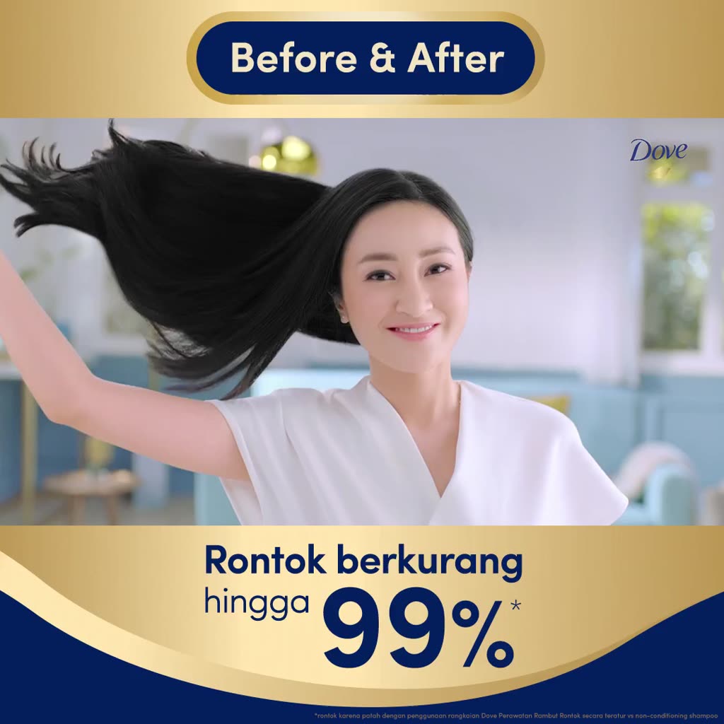 Jual Dove Serum Shampoo Perawatan Rambut Rontok 1400 mL | Shopee Indonesia