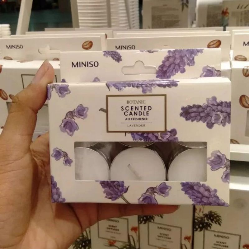 Jual Miniso Botanic Scented Candle Air Freshener Shopee Indonesia