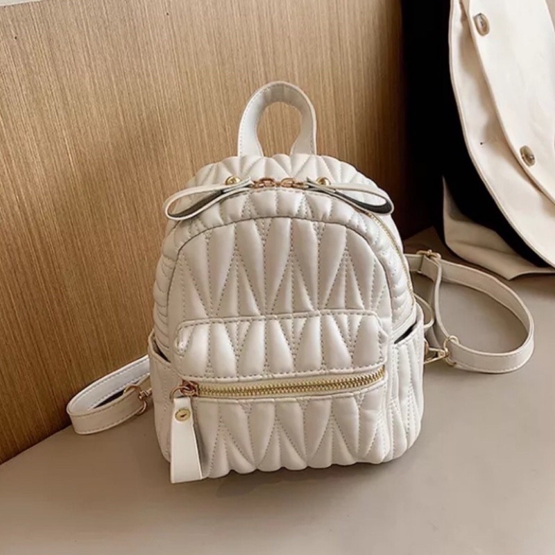 TAS RANSEL IMPORT MINI 6502 TAS RANSEL FASHION TAS RANSEL WANITA MURAH  TERBARU COD TAS IMPORT WANITA