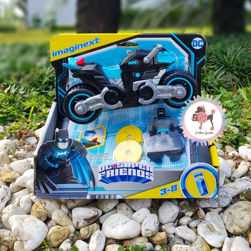 Jual Imaginext DC Super Friends Bat-Tech Batcycle | Shopee Indonesia