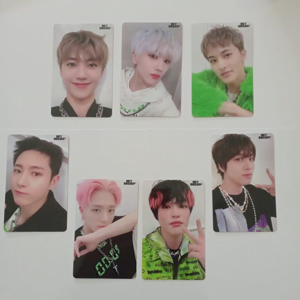 Jual Photocard Set Kpop Dan Per Member Pc Premium Nct Dream Glitch Mode Selfie Member 2022 2600