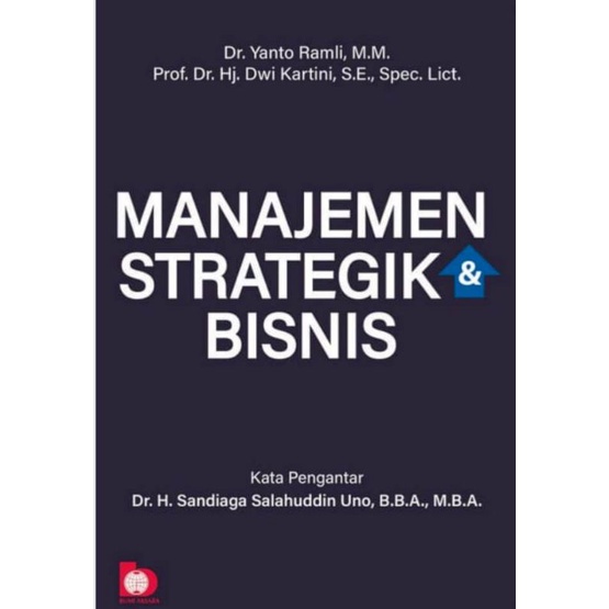 Jual Buku Original: Manajemen Strategik & Bisnis ( MANAJEMEN STRATEGIK ...